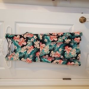 Victoria's Secret dress, XS, tropical print, cotton
